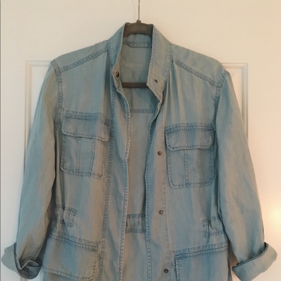 Gap Light Fabric Denim-like Jacket - Picture 1 of 2
